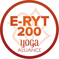 Yoga Alliance E-RYT200 logo
